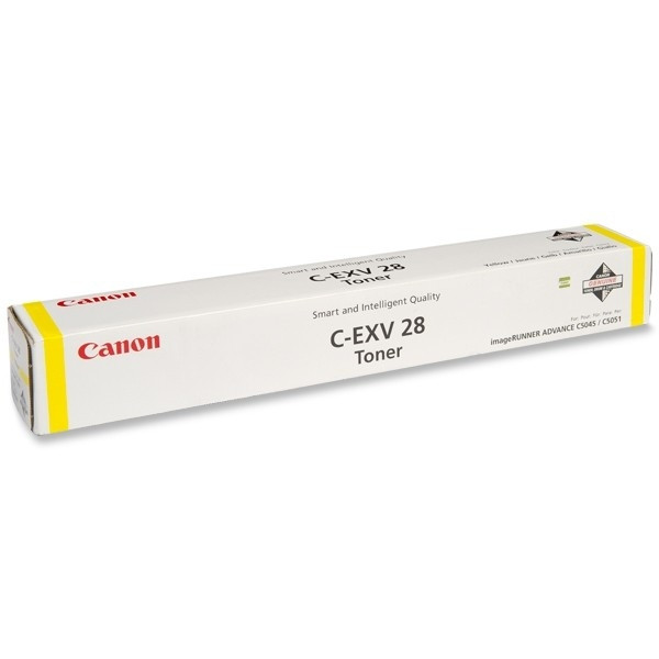 Canon C-EXV 28 Y toner geel (origineel) 2801B002 900952 - 1