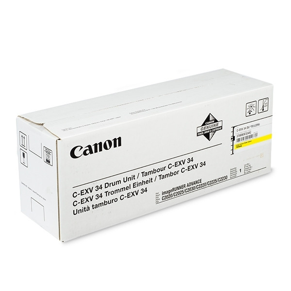 Canon C-EXV 34 drum geel (origineel) 3789B003 070726 - 1