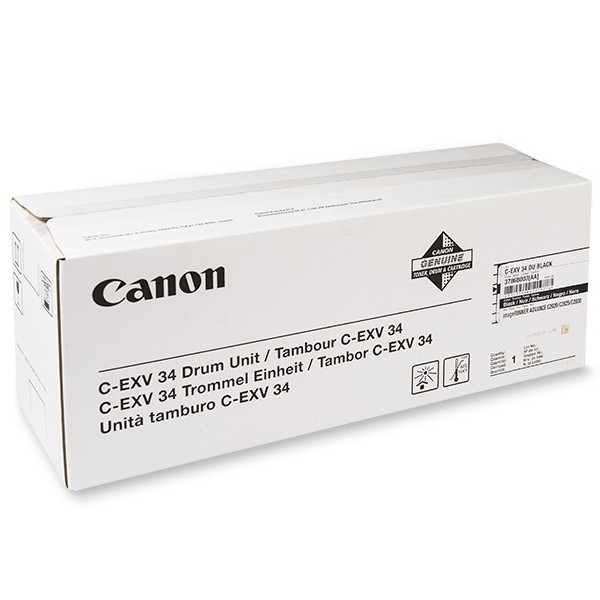 Canon C-EXV 34 drum zwart (origineel) 3786B003 070720 - 1