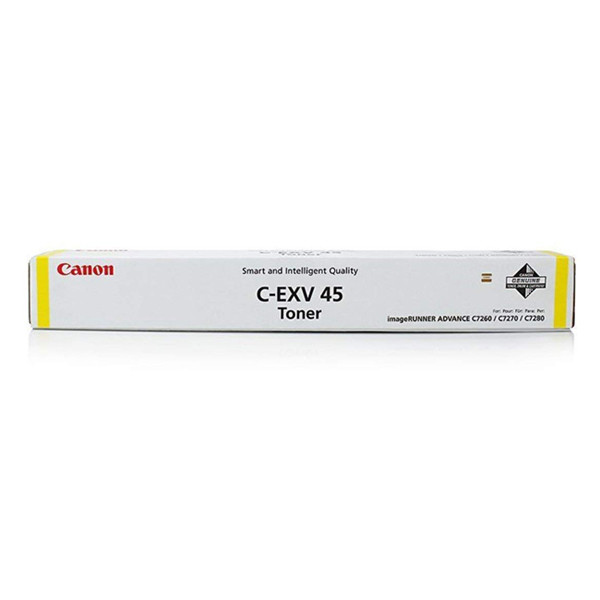 Canon C-EXV 45 Y toner geel (origineel) 6948B002 032244 - 1