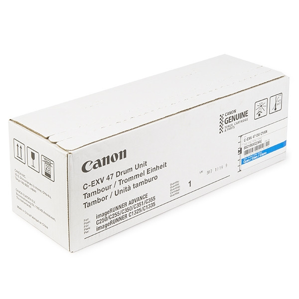 Canon C-EXV 47 C drum cyaan (origineel) 8521B002 017220 - 1