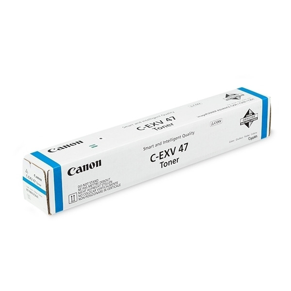 Canon C-EXV 47 C toner cyaan (origineel) 8517B002 903395 - 1