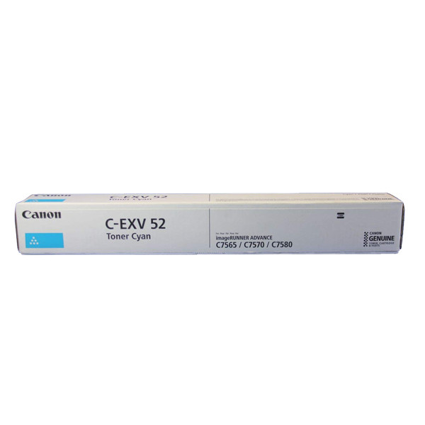 Canon C-EXV 52 C toner cyaan (origineel) 0999C002 070654 - 1