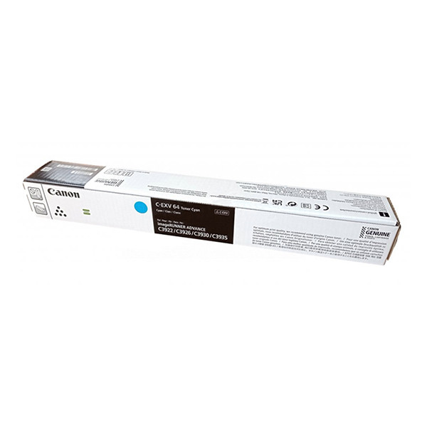 Canon C-EXV 64 C toner cyaan (origineel) 906101 - 1