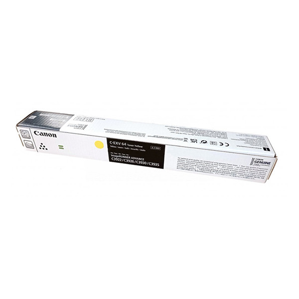 Canon C-EXV 64 Y toner geel (origineel) 5756C002 906100 - 1