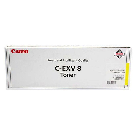Canon C-EXV 8 Y toner geel (origineel) 7626A002 071250 - 1