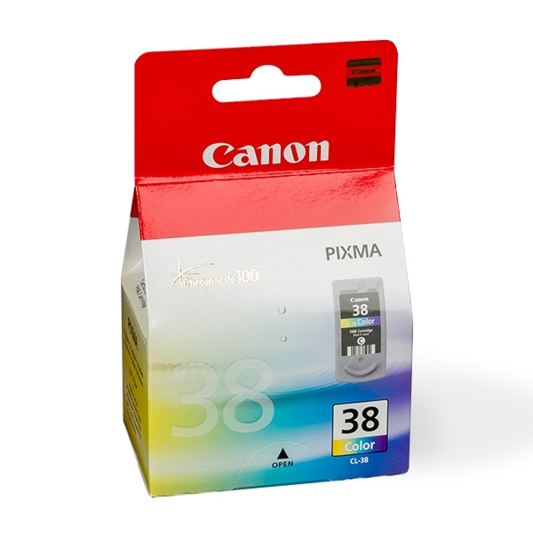 Canon CL-38 inktcartridge kleur lage capaciteit (origineel) 2146B001 018190 - 1