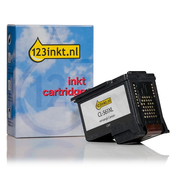 Canon CL-561XL inktcartridge kleur hoge capaciteit (123inkt huismerk) 3730C001C 010364 - 1
