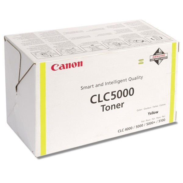 Canon CLC-5000Y toner geel (origineel) 6604A002AA 070958 - 1