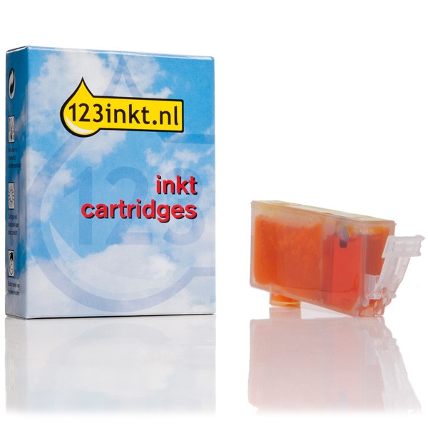 Canon CLI-521Y inktcartridge geel zonder chip (123inkt huismerk) 2936B001C 018359 - 1