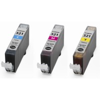 Canon CLI-521 multipack C/M/Y (origineel) 906462 Canon CLI-521 multipack C/M/Y (origineel) 906462