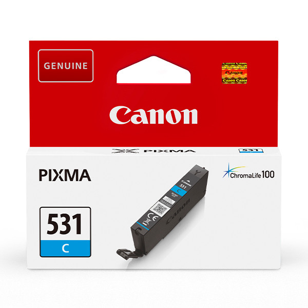 Canon CLI-531C cyaan cartridge (origineel) 6119C001 017646 - 1