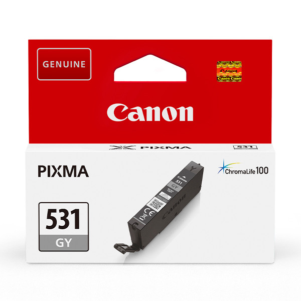 Canon CLI-531GY grijs cartridge (origineel) 6122C001 017652 - 1