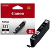 Canon CLI-551BK XL inktcartridge zwart hoge capaciteit (origineel) 6443B001 018790 - 1