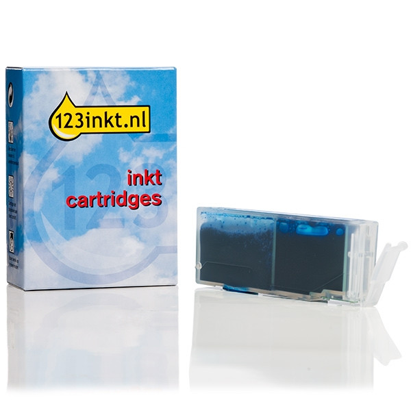 Canon CLI-551C XL inktcartridge cyaan hoge capaciteit (123inkt huismerk) 6444B001C 018793 - 1