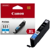 Canon CLI-551C XL inktcartridge cyaan hoge capaciteit (origineel) 6444B001 018792 - 1