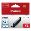 Canon CLI-571C XL inktcartridge cyaan hoge capaciteit (origineel)