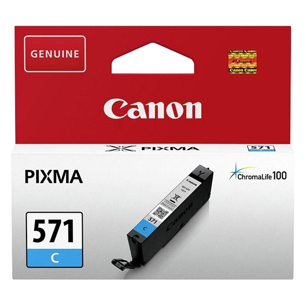 Canon CLI-571C inktcartridge cyaan (origineel) 017246 - 1