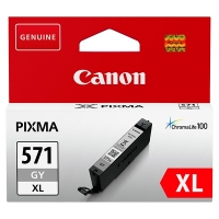 Canon CLI-571GY XL inktcartridge grijs hoge capaciteit (origineel) 0335C001 0335C001AA 017260
