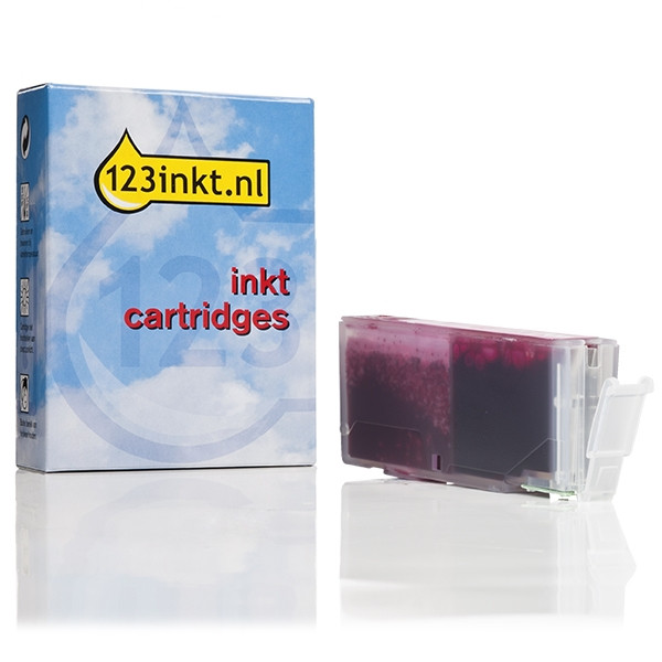 Canon CLI-571M inktcartridge magenta (123inkt huismerk) 0387C001AAC 017251 - 1