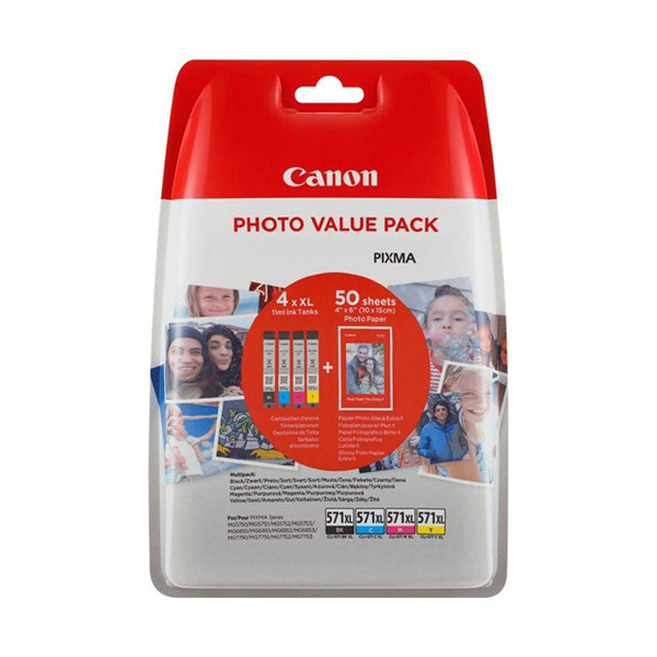 Canon CLI-571XL multipack (origineel) 0332C005 0332C006 651000 - 1