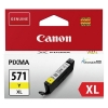 Canon CLI-571Y XL inktcartridge geel hoge capaciteit (origineel) 0334C001 0334C001AA 017256