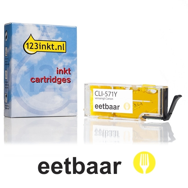 Canon CLI-571Y inktcartridge geel (eetbaar)  199009 - 1