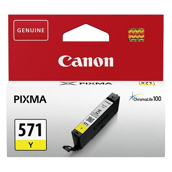 Canon CLI-571Y inktcartridge geel (origineel) 017254 - 1