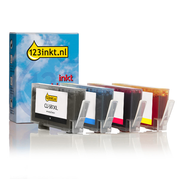Canon CLI-581XL multipack (123inkt huismerk) 651028 - 1