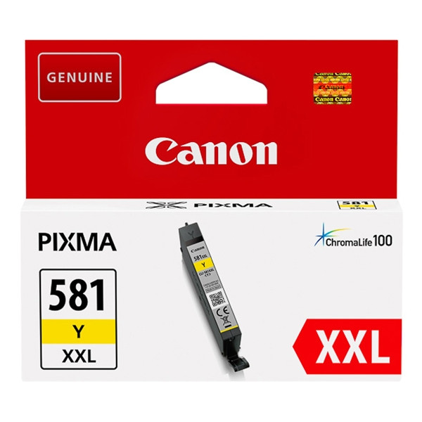 Canon CLI-581Y XXL inktcartridge geel extra hoge capaciteit (origineel) 1997C001 017466 - 