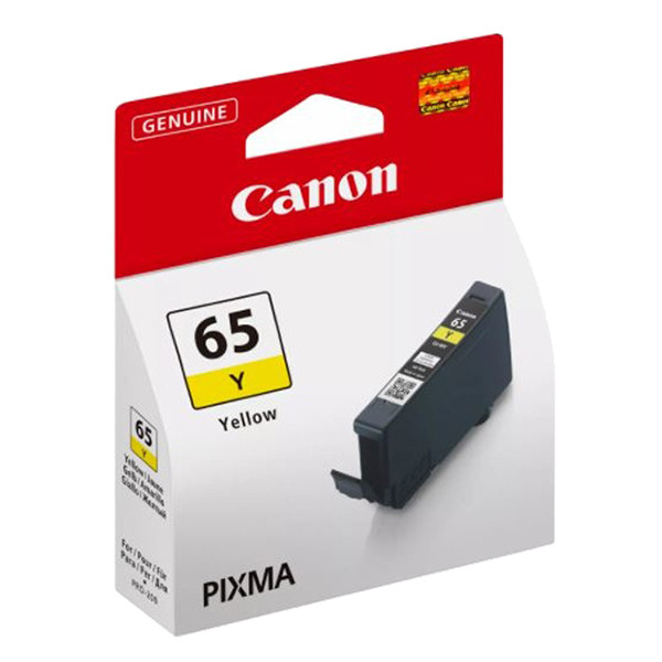Canon CLI-65Y inktcartridge geel (origineel) 4218C001 CLI65Y 016008 - 1