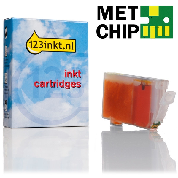 Canon CLI-8Y inktcartridge geel met chip (123inkt huismerk) 0623B001C 018066 - 1