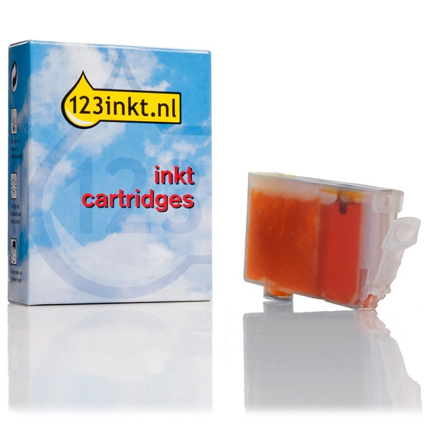 Canon CLI-8Y inktcartridge geel zonder chip (123inkt huismerk) 0623B001C 018068 - 1