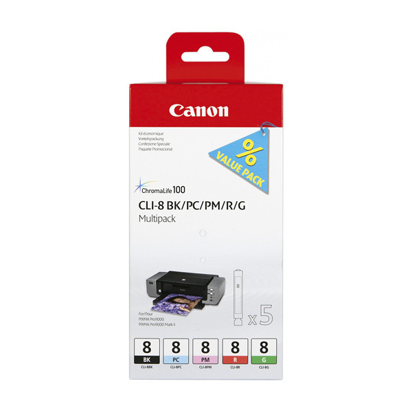 Canon CLI-8 multipack (origineel) 0620B027 010463 - 1