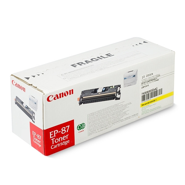 Canon EP-87Y toner geel (origineel) 7430A003 032845 - 1