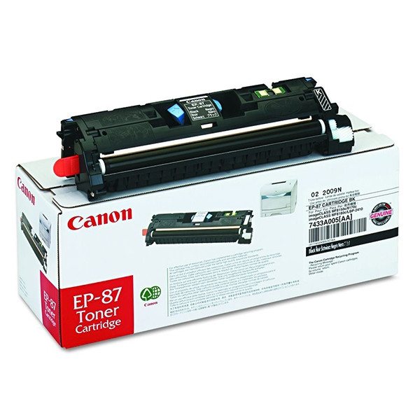 Canon EP-87 BK toner zwart (origineel) 7433A003 032830 - 1