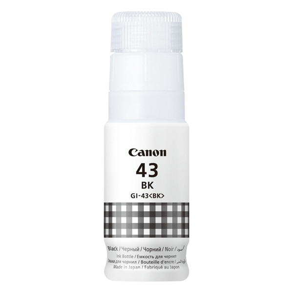 Canon GI-43BK inktfles zwart (origineel) 016066 - 1