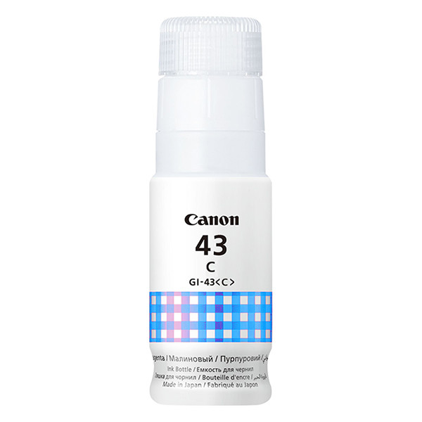 Canon GI-43C inktfles cyaan (origineel) 4672C001 906174 - 1
