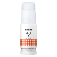 Canon GI-43R inktfles rood (origineel) 016076