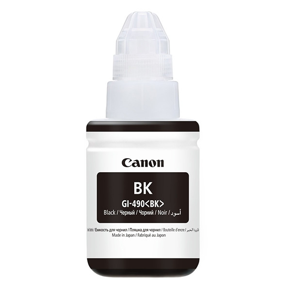 Canon GI-490BK inktfles zwart (origineel) 0663C001 905902 - 1