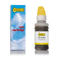 Canon GI-50Y inktfles geel (123inkt huismerk)