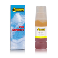 Canon GI-53Y inktfles geel (123inkt huismerk)