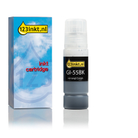 Canon GI-55BK inktfles zwart (123inkt huismerk)