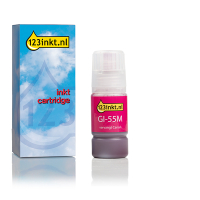 Canon GI-55M inktfles magenta (123inkt huismerk)
