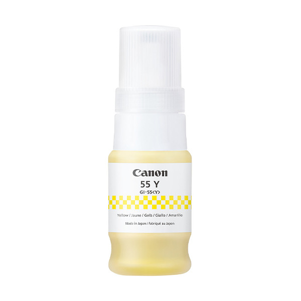 Canon GI-55Y inktfles geel (origineel) 6291C001 017638 - 1