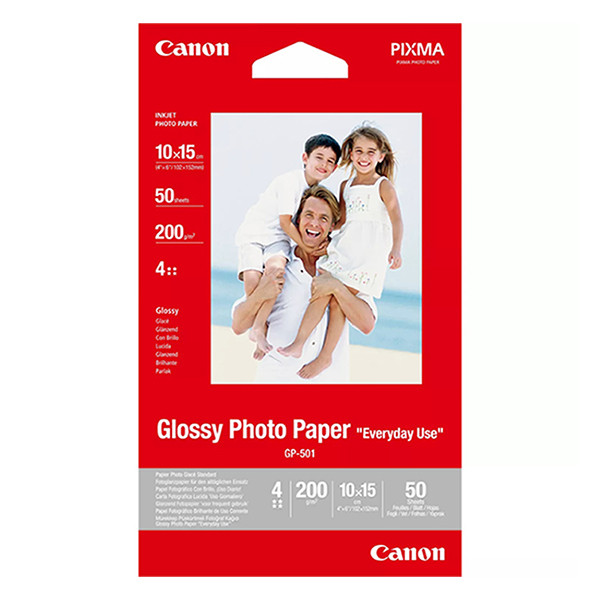 Canon GP-501 glossy photo paper 170 grams 10 x 15 (50 vel)  905145 - 1
