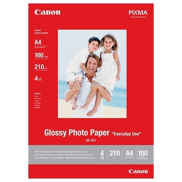Canon GP-501 glossy photo paper 200 grams A4 (100 vel) 0775B001 064584 - 1