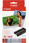 Canon KL-36IP inktcartridge + L-size papier (origineel) 7738A001AA 018005 - 1