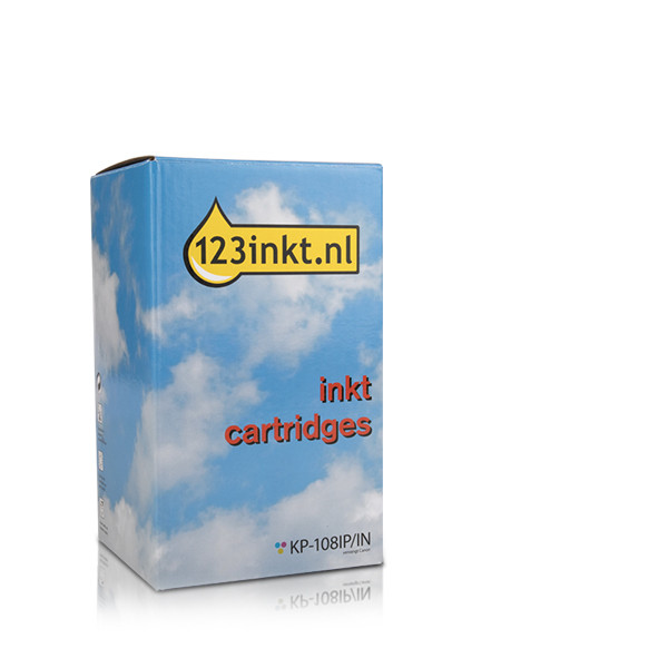 Canon KP-108IP/IN 3 inktcartridges + postcard size papier (123inkt huismerk) 3115B001AAC 018003 - 1