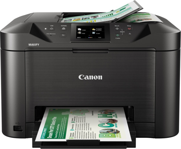 Canon MAXIFY MB5155 all-in-one A4 inkjetprinter kleur met wifi (4 in 1) 0960C029 0960C035 818984 - 3
